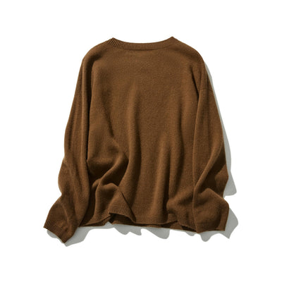 "Number 1" Reliable Simple Design Wool Knit 100% Wool 231110