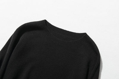 "Number 1" Reliable Simple Design Wool Knit 100% Wool 231110