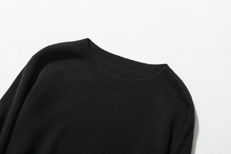 "Number 1" Reliable Simple Design Wool Knit 100% Wool 231110