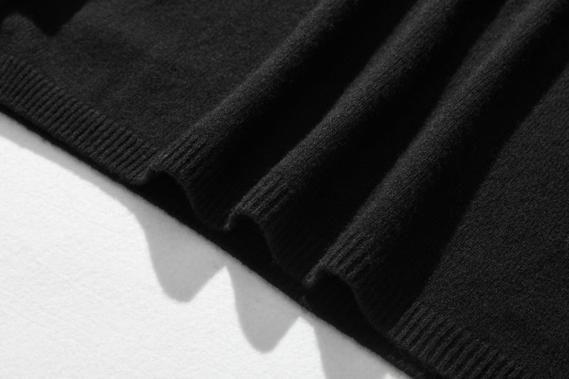 "Number 1" Reliable Simple Design Wool Knit 100% Wool 231110