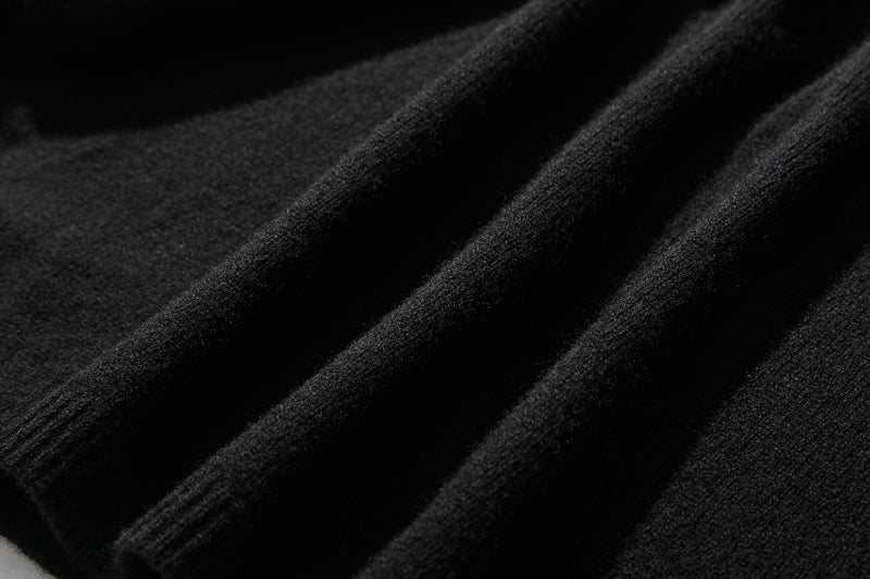 "Number 1" Reliable Simple Design Wool Knit 100% Wool 231110