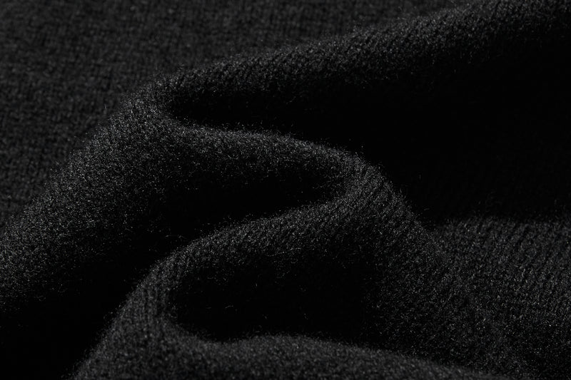 "Number 1" Reliable Simple Design Wool Knit 100% Wool 231110