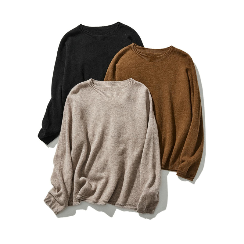 "Number 1" Reliable Simple Design Wool Knit 100% Wool 231110