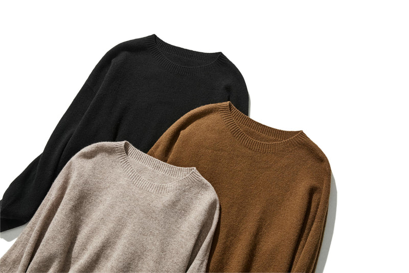 "Number 1" Reliable Simple Design Wool Knit 100% Wool 231110