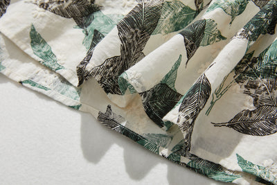 隨性穿著也能展現優雅氣質的長袖刺繡襯衫 240507