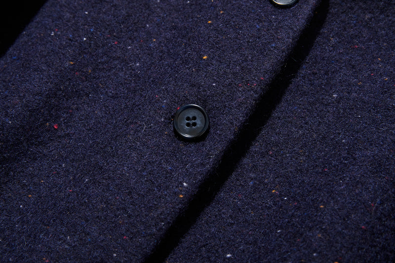 上品な印象のウールジャケット　ショートアウター 裏地付き　241103