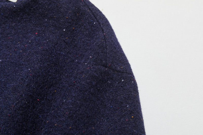 上品な印象のウールジャケット　ショートアウター 裏地付き　241103