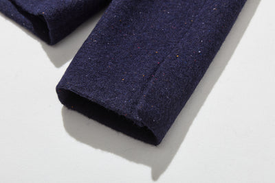 上品な印象のウールジャケット　ショートアウター 裏地付き　241103