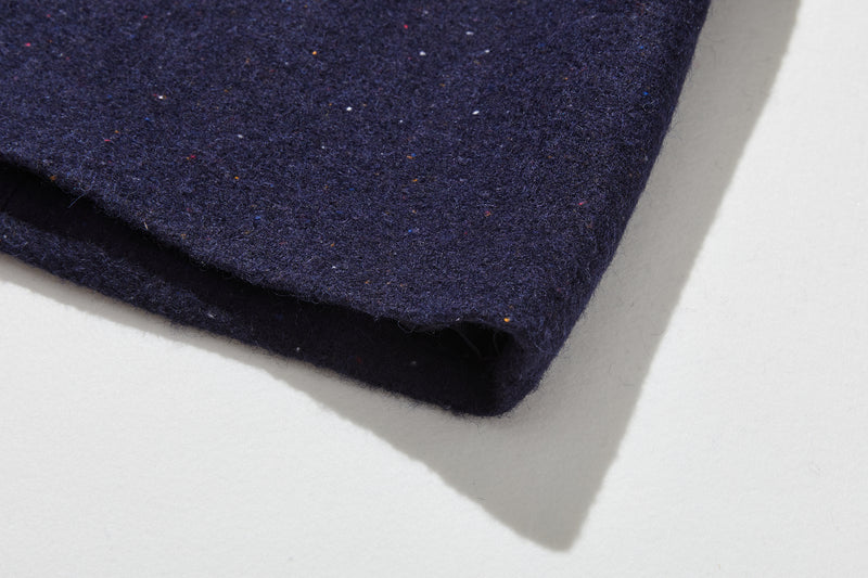 上品な印象のウールジャケット　ショートアウター 裏地付き　241103