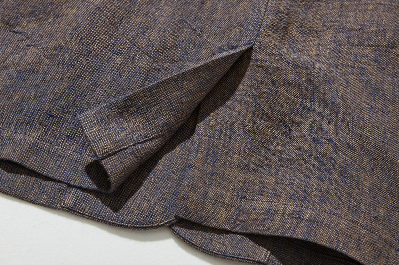 A 100% linen tailored jacket that&