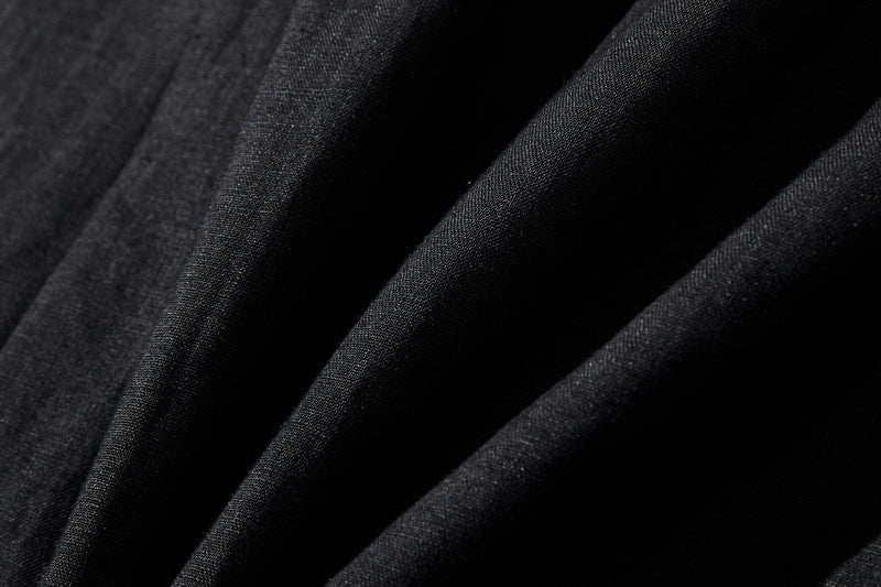 上品な佇まいと、心地よい着心地を兼ね備えた一枚　ピンタックシャツ　リネンシャツブラウス　251007