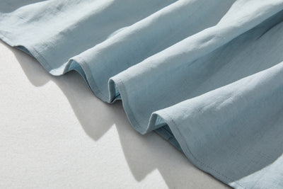 さりげなく甘い 美形ブラウス　リネン100％生地　リネンシャツブラウス　　210804