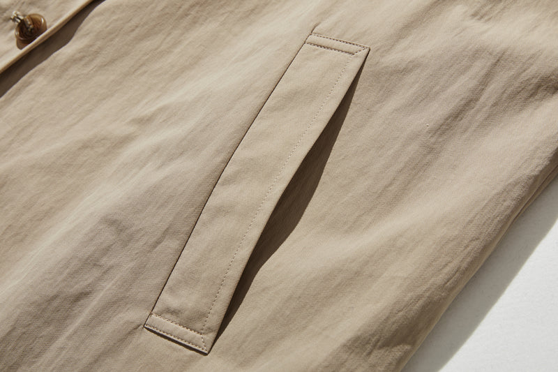 ロングシーズン着まわせる優秀アイテム　トレンチコート　ミドル丈コート　251003