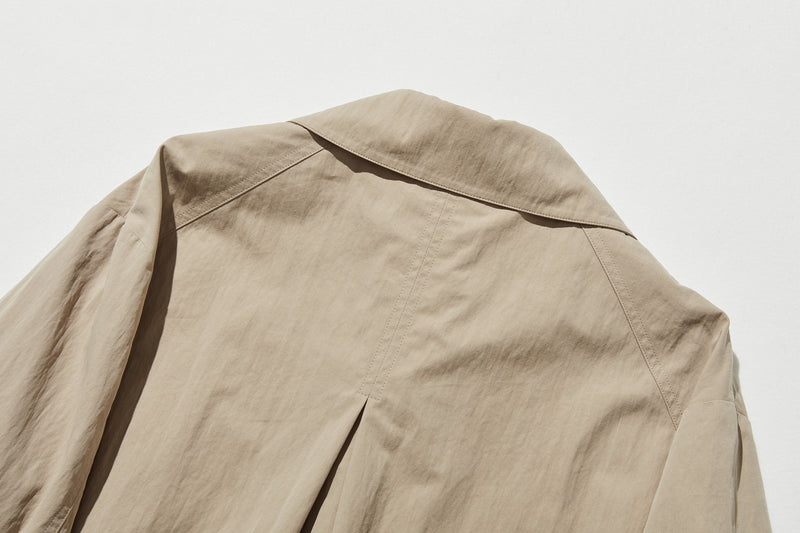 ロングシーズン着まわせる優秀アイテム　トレンチコート　ミドル丈コート　251003