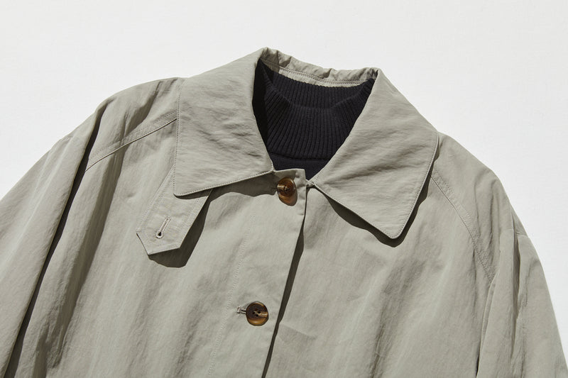 ロングシーズン着まわせる優秀アイテム　トレンチコート　ミドル丈コート　251003