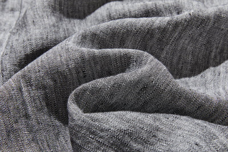 【季節を超えて愛される】リネンワンピース　フランスリネン　Vネックノースリーブマキシ丈ワンピース　250612