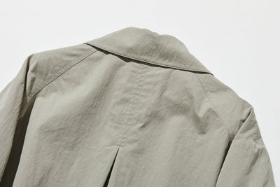 ロングシーズン着まわせる優秀アイテム　トレンチコート　ミドル丈コート　251003