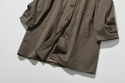 ロングシーズン着まわせる優秀アイテム　トレンチコート　ミドル丈コート　251003