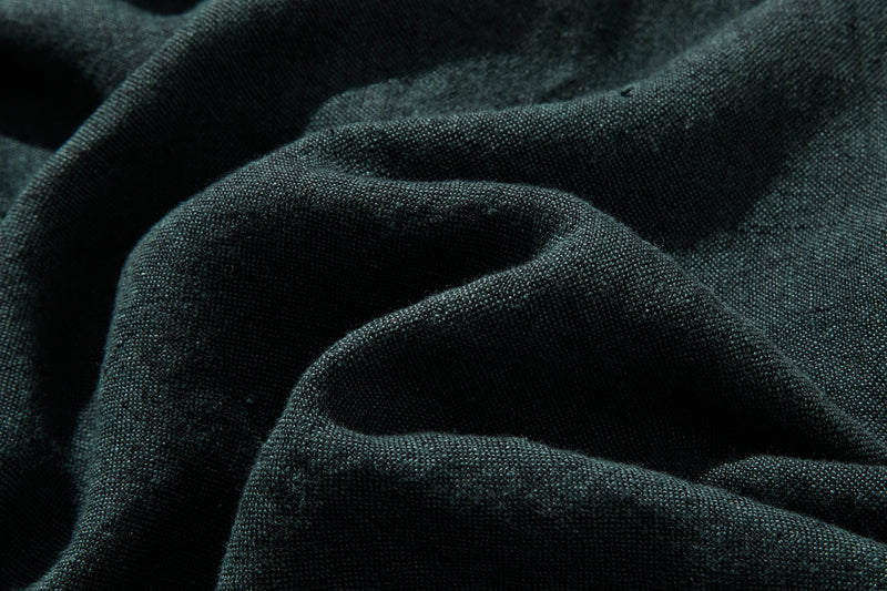 着る人を選ばない、長く愛用できる一枚 リネン100% フード付きブルゾン 秋冬アウター　250902