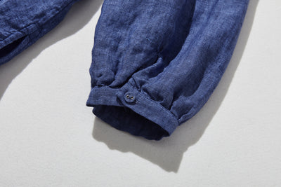 A versatile item that can be worn in any season. French linen blouse 250213