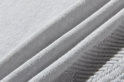 A cool and refreshing seasonal piece with a cute butterfly motif. Linen and lyocell, 3/4 sleeve cardigan, gray, 250616-1 