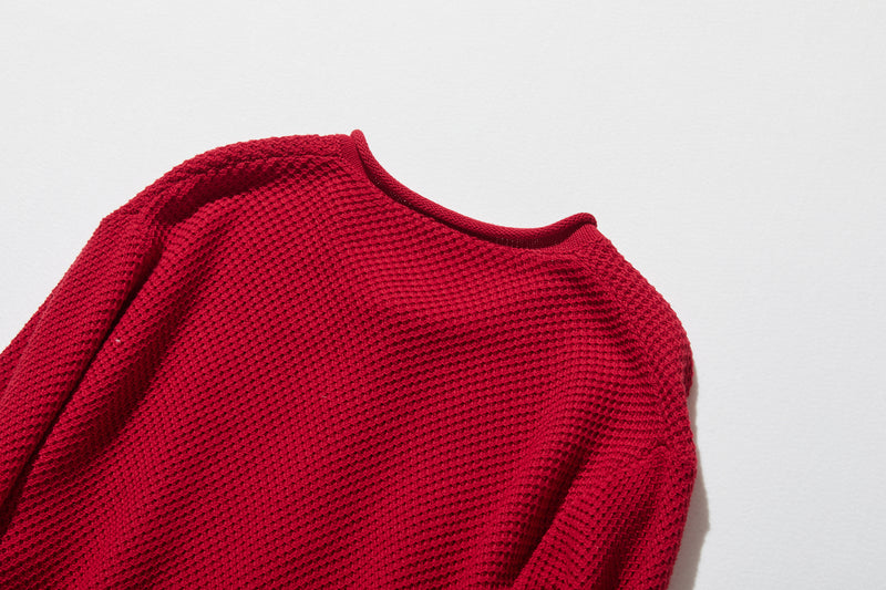 寬鬆的珠地網眼針織開襟衫，可隨意穿著 250203