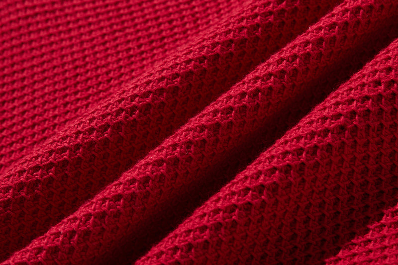 寬鬆的珠地網眼針織開襟衫，可隨意穿著 250203