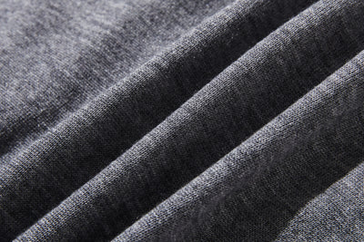 カジュアル過ぎず上品見え　重ね着風カーディガン ウール混　　250218