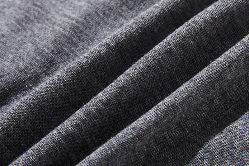 カジュアル過ぎず上品見え　重ね着風カーディガン ウール混　　250218