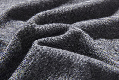 カジュアル過ぎず上品見え　重ね着風カーディガン ウール混　　250218