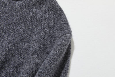"Simple but stylish on its own" 100% Cashmere Turtleneck Sweater, Thick, 241016-6