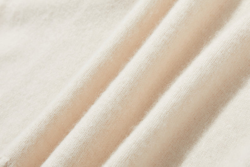 "Simple but stylish on its own" 100% Cashmere Turtleneck Sweater, Thick, 241016-6