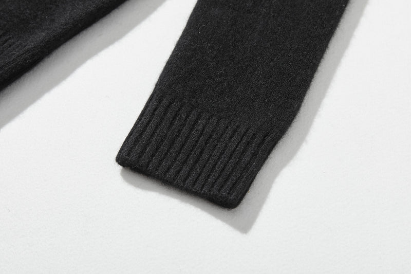 "Simple but stylish on its own" 100% Cashmere Turtleneck Sweater, Thick, 241016-6