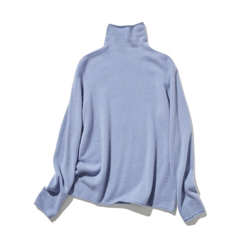 ★2025新色★やわらかい繊維から生まれる最高の心地良さ　カシミヤ100％　ハイネック ニット　231109