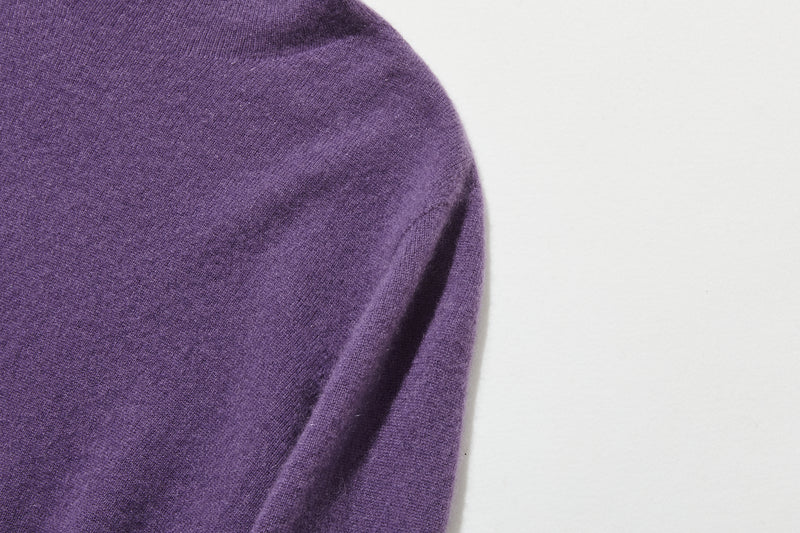 ★2025新色★やわらかい繊維から生まれる最高の心地良さ　カシミヤ100％　ハイネック ニット　231109