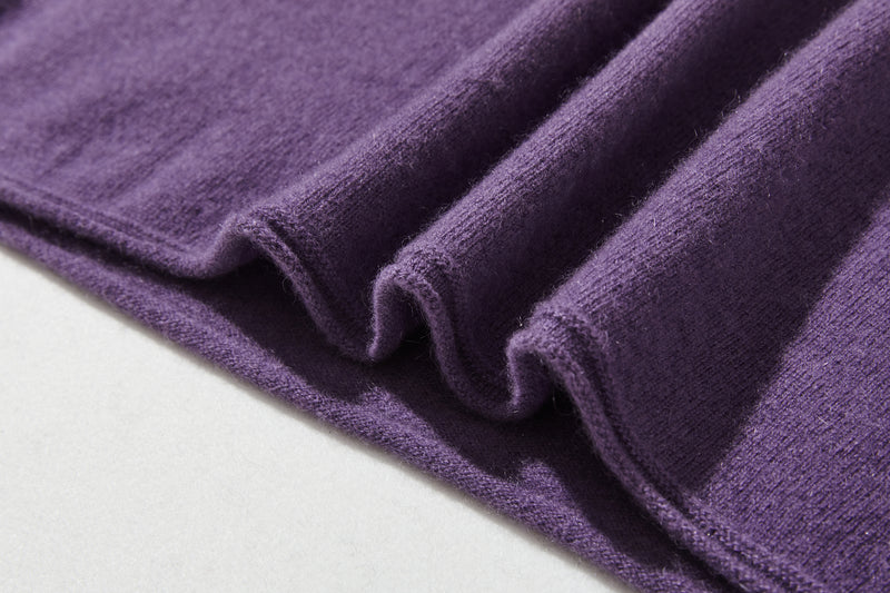 ★2025新色★やわらかい繊維から生まれる最高の心地良さ　カシミヤ100％　ハイネック ニット　231109