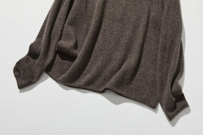 ★2025新色★やわらかい繊維から生まれる最高の心地良さ　カシミヤ100％　ハイネック ニット　231109