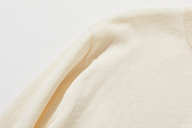 心地よい着心地の年中愛用ニットカーディガン 　コットンリネン カーディガン　251013