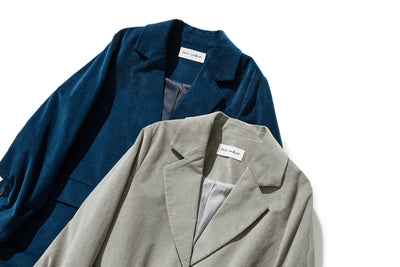 デザイン性と実用性の両方を叶えたコーデュロイテーラードジャケット　アウター　　240319