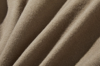 軽くて暖かいフード付きアウター　ウールアウター　241206