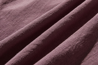 Elegant ruffled long-sleeved blouse, cotton linen, 250418 