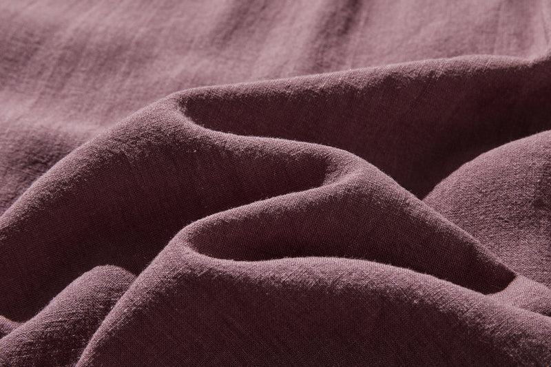 Elegant ruffled long-sleeved blouse, cotton linen, 250418 