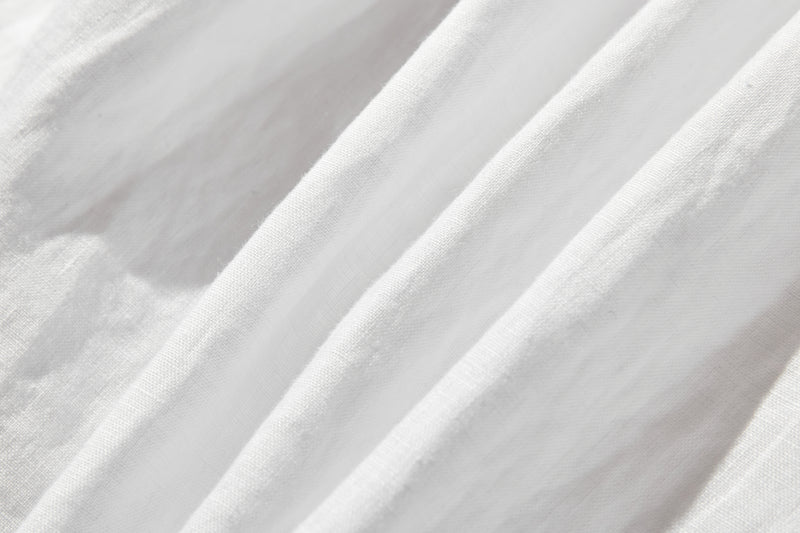 上品な着こなしに♪ リネン100% バンドカラーシャツ リネンブラウス 半袖シャツ　　250509