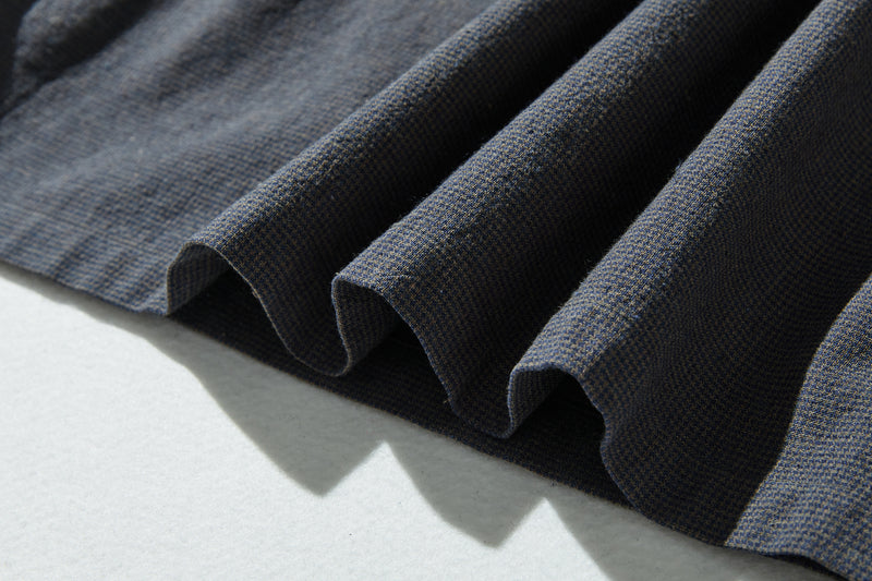 快適でお洒落！コットンリネンワンピース　5分袖　ベルト付き　　240518