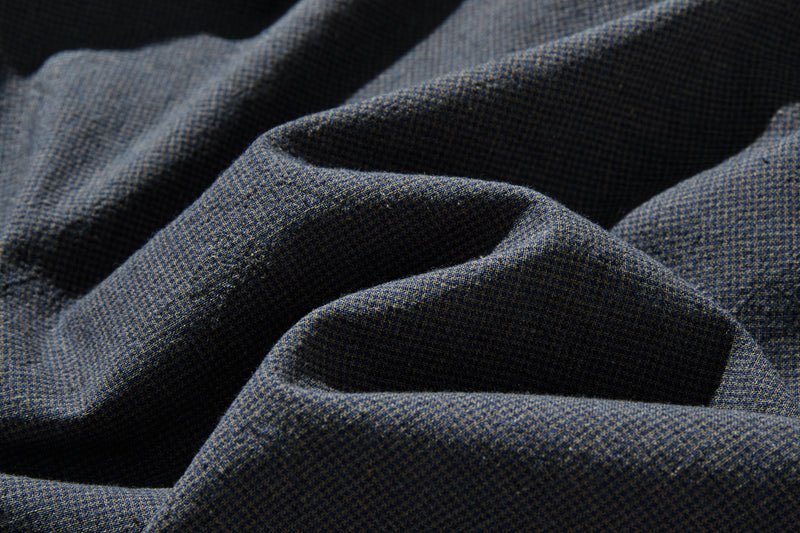 快適でお洒落！コットンリネンワンピース　5分袖　ベルト付き　　240518