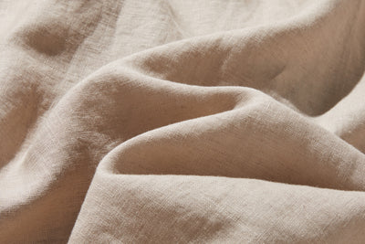 季節を超えて活躍する フレンチリネンの前開きシャツワンピース　　250409