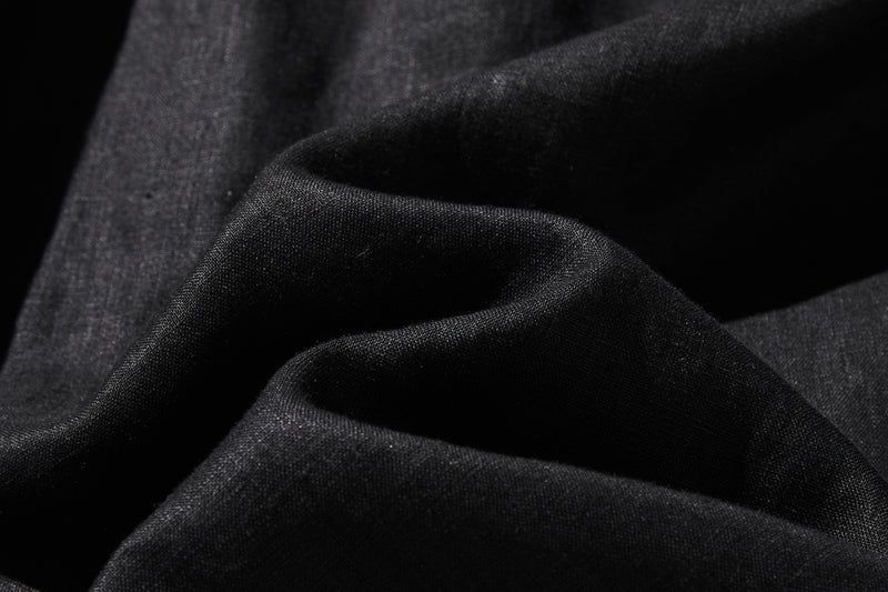 洗練された印象を叶える　大人のきれいめシャツブラウス 長袖ブラウス　リネン100％　250920