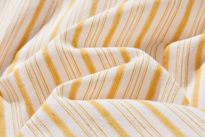 【春～秋まで着回し可】ゆとりシルエット ストライプ チュニックワンピース　250416-1