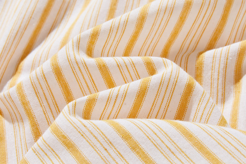 【春～秋まで着回し可】ゆとりシルエット ストライプ チュニックワンピース　250416-1