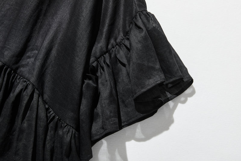 ふんわりエアリーポトップ プルオーバータイプ 麻100％　　250709